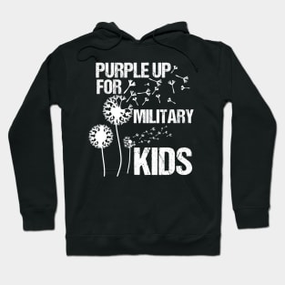 Purple Up for Military Kids - Month of the Military Child Hoodie